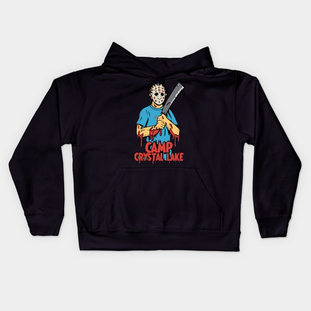 Crystal Lake Kids Hoodie by Jason's Finery